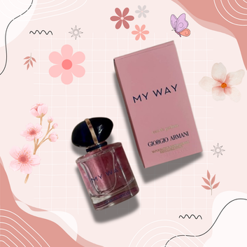 Armani Beauty - My Way - Eau de Parfum - Women's Perfume - Floral Woody Fragrance - Bergamot, Orange Blossom, Tuberose, Jasmine, Cedarwood, Vanilla and White Musk Notes