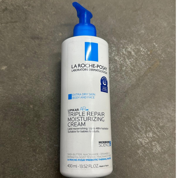 La Roche-Posay Lipikar AP+ Triple Repair Moisturizing Cream 13.52 fl oz – Face & Body Lotion for Dry, Sensitive & Eczema-Prone Skin with Shea Butter & Niacinamide