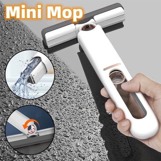 Mini Mops Floor Cleaning Sponge Squeeze Mop Household Cleaning Tools Home Car Portable Wiper